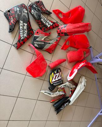 Plastiche Honda cr 125/250
