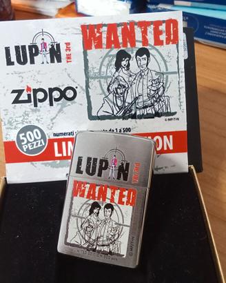 Zippo Limited Edition LUPIN THE 3rd (318/500)