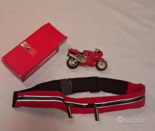 Kit Ducati Corse -Modellino Moto+Marsupio Elastico