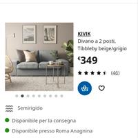 Divano ikea linea kivik