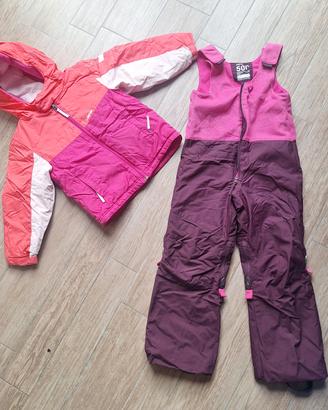 Tuta da sci Dechatlon, 4 anni, bimba