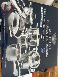 Batteria pentole 12 pezzi