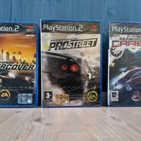 Trilogia NEED FOR SPEED - Playstation 2
