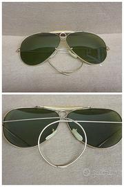 Occhiali Ray Ban Shooter vintage 10k GF B&L