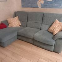 divano con penisola poltrone sofà 