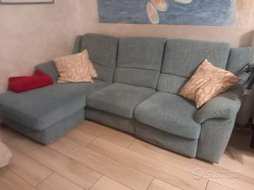 divano con penisola poltrone sofà 