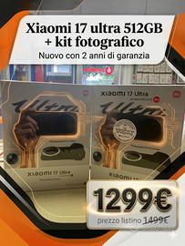 Xiaomi 17 ultra 512GB italia + kit fotografico.