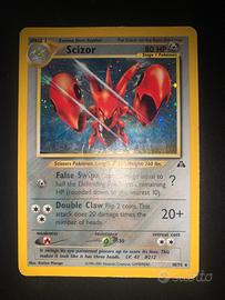 Card pokemon Scizor Holo Neo Discovery 10/75