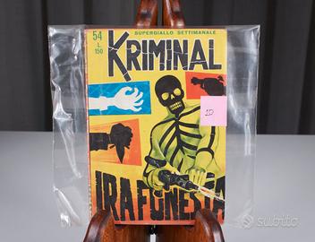 Kriminal N. 45 - Ira funesta. Ed. Corno, 1966