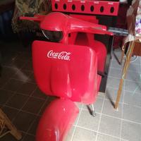 Espositore coca cola Vespa