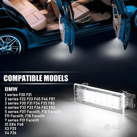 Bmw Led sotto porta Coppia Mai Usati