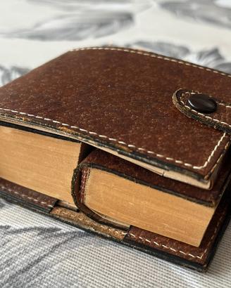Dizionario Italiano Tedesco in pelle ed Bietti