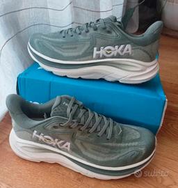 Hoka one one clifton 10 43 1/3 nuove