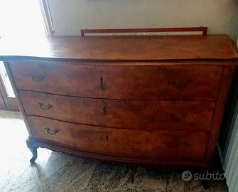 cassettone antico in stile Luigi XV