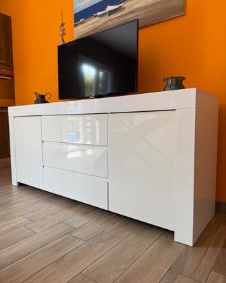 Credenza bianco laccato