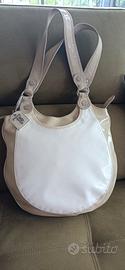 Borsa bianca/beige Trussardi 