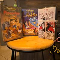 VHS DISNEY INCELOFANATE!!! - PINOCCHIO-ALADDIN-101