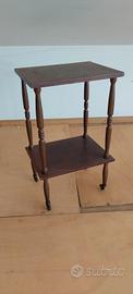 carrello portavivande con ruote vintage 