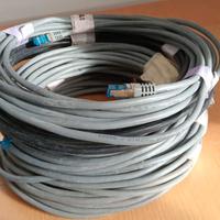 cavi ethernet, circa 50-60 metri + switch