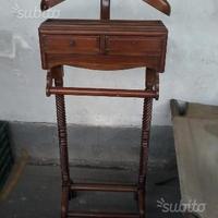 Porta vestito in legno vintage