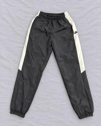 Pantaloni Nike Sportswear uomo S neri banda bianca