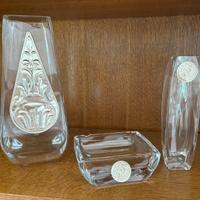 Set in cristallo e argento OTTAVIANI anni ‘90