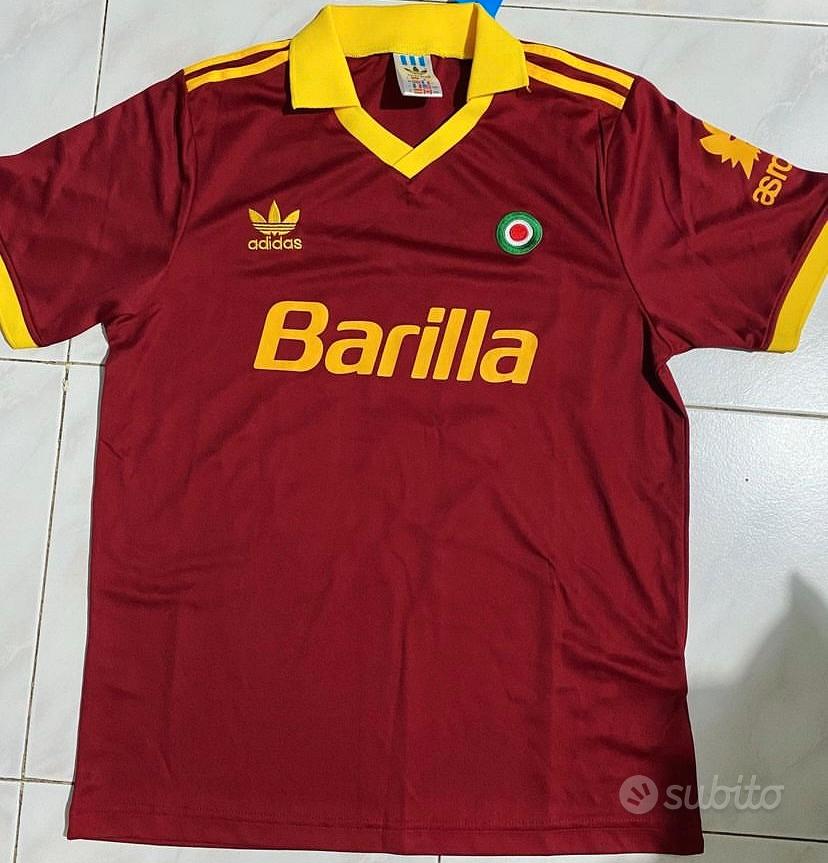 Maglia As Roma Vintage Adidas Abbigliamento e Accessori In