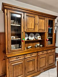 Credenza in legno massello- stile Country