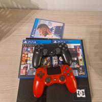 playstation 4 piu giochi e doppio joystick