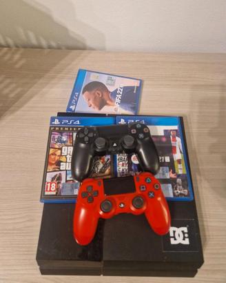 playstation 4 piu giochi e doppio joystick