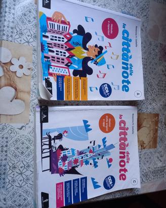 libri Città delle note vol A e Vol C