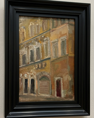 Due quadri ad olio del pittore Luigi Civerchia