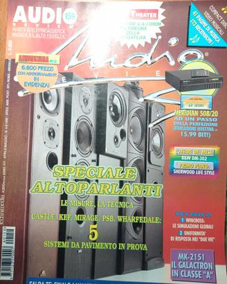 Rivista AUDIO REVIEW n° 159 del 1996