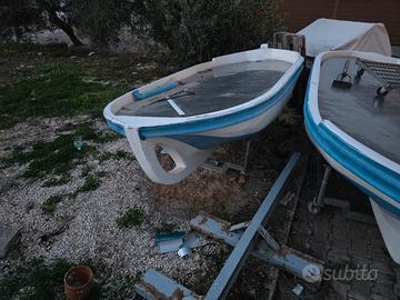 Bancone barca per pescheria 