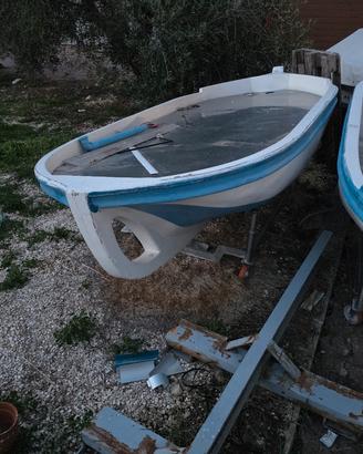 Bancone barca per pescheria 