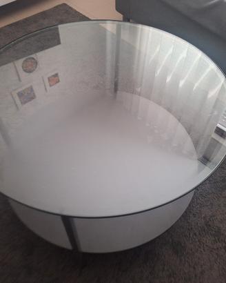 Tavolino Vetro Circolare Vittsjo Ikea