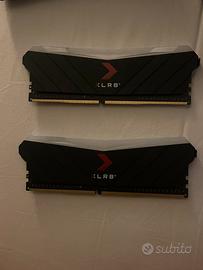 Ram 8gb pny 3200mh RGB ddr4 x 2