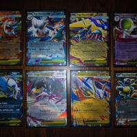 Lotto Di 8 Carte Pokemon Ita Rare Holo Mega Ex MEG