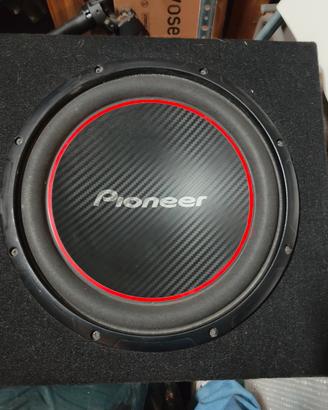 SUBWOOFER+AMPLIFICATORE PIONEER