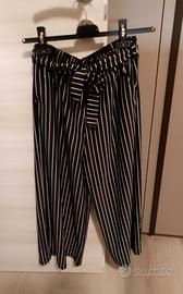 Pantaloni mod. palazzo a caviglia Tg M/L
