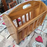 Portariviste da terra in legno 