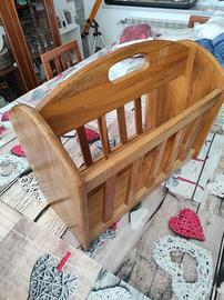 Portariviste da terra in legno 