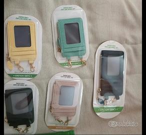 Pochette porta badge e monete 