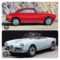 borchie alfa romeo Giulietta anni 60/79