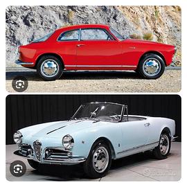 borchie alfa romeo Giulietta anni 60/79