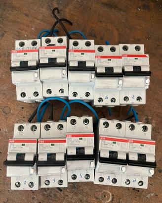 Magnetotermici abb 10 16 A 0,03a 30ma 6k