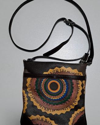 Borsa tracolla Ripani in pelle, con sacca