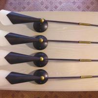 Lampade da parete in ferro battuto anticato