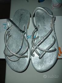 Sandali infradito Positano argento