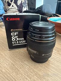 Canon 85mm EF f1.8 USM ultrasonic